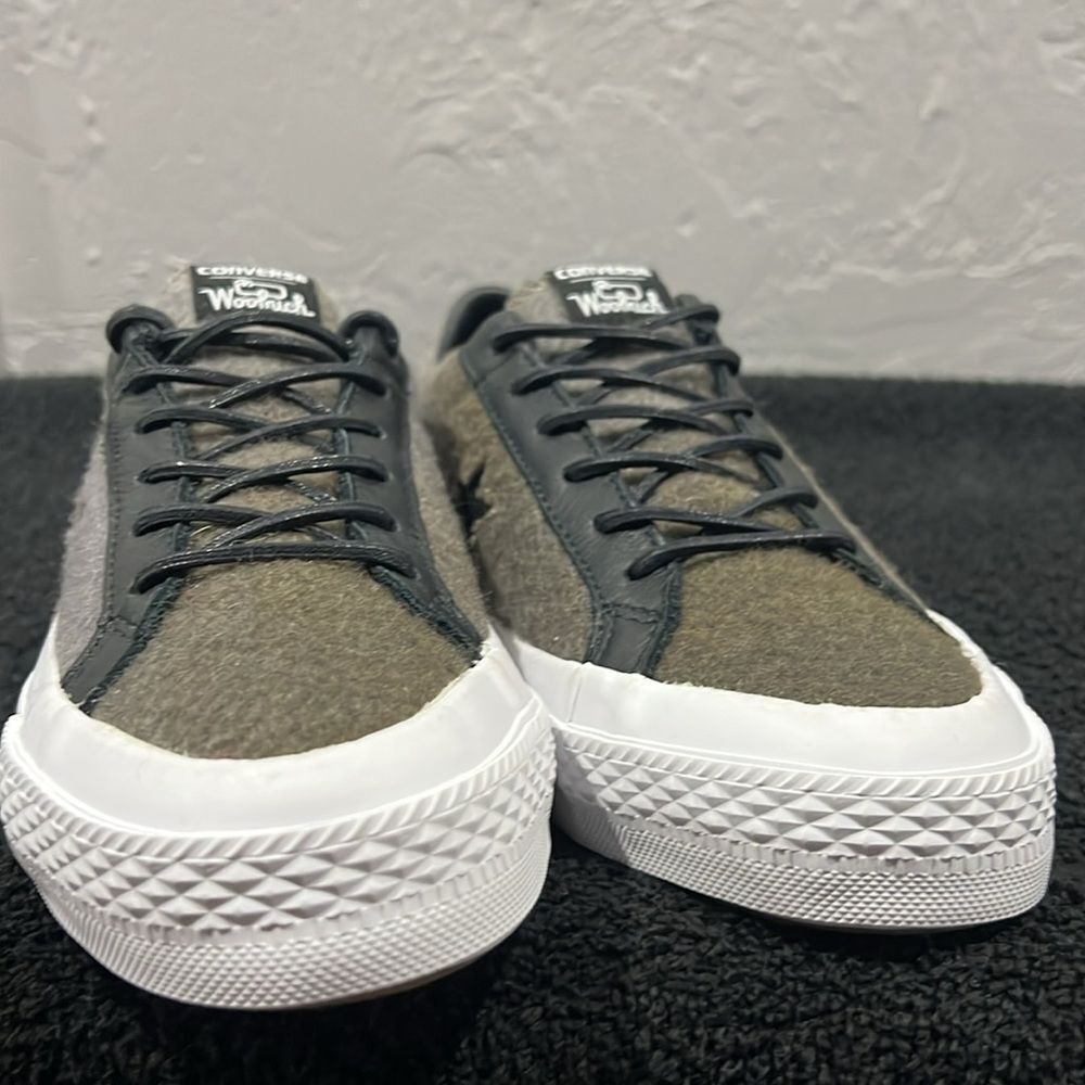 🔥🔥 CONVERSE One Star Woolrich Ox Wool Colab Sneakers Men 6.5 / Women 8.5 - NEW - Picture 12 of 14